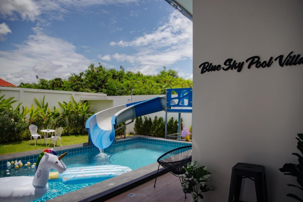 Blue Sky Pool Villa Cha-Am Hua Hin Ban Bo Fai Exterior photo